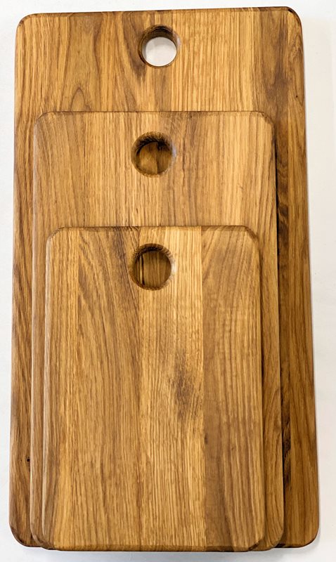 Skärbräda i oljad ek 45x25x2cm - 3