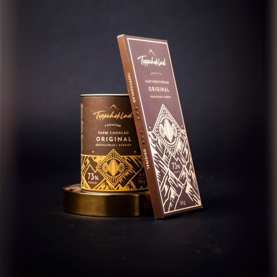 Toppchoklad Chokladkaka – ORIGINAL 73% 50g - 2