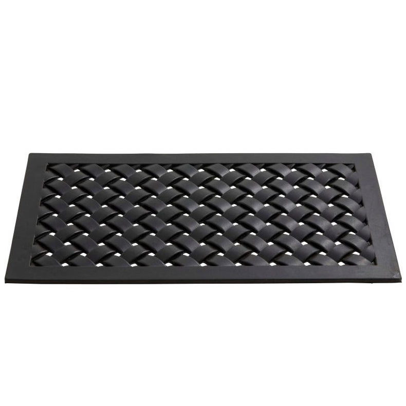 Dörrmatta / gummimatta Flätmönstrad 75x45cm