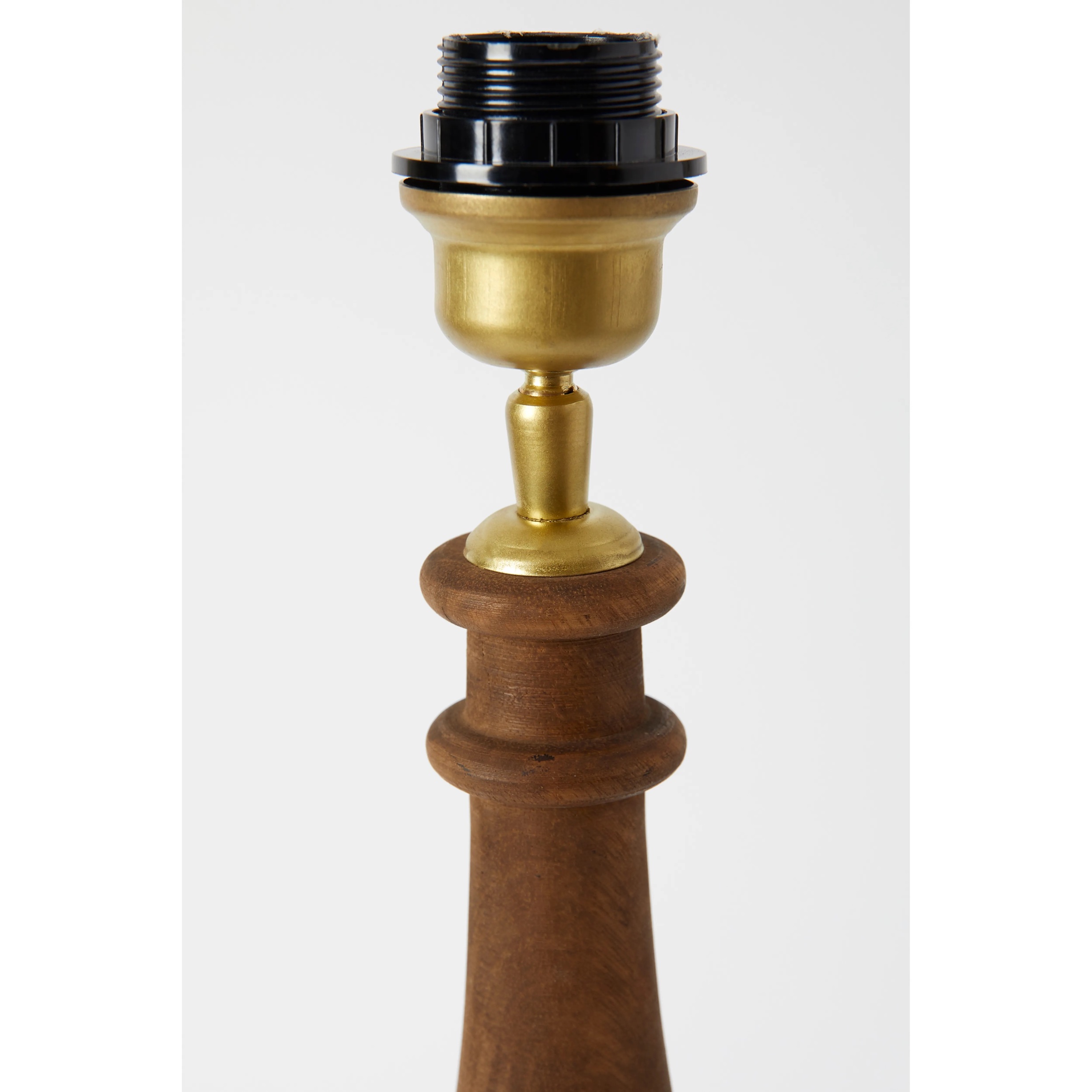 Lampfot Qvist 409 – Brun i trä 47cm - 3
