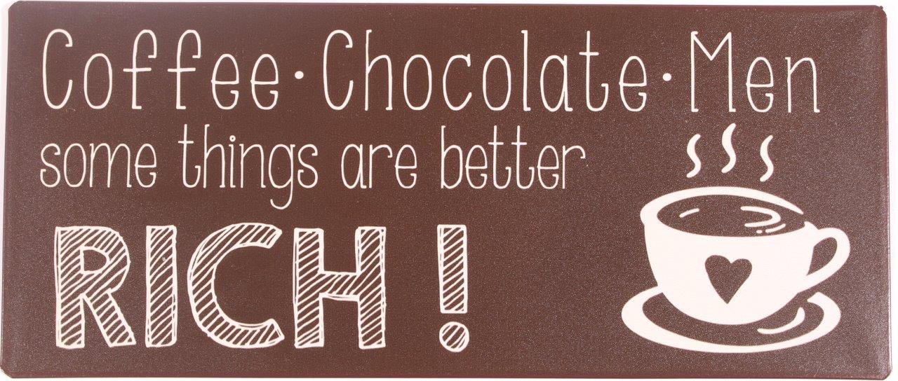 PLÅTSKYLT – Coffee, Chocolate, Men...