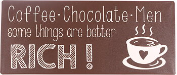 PLÅTSKYLT – Coffee, Chocolate, Men...