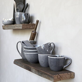 Vägghylla / Hyllplan Grimaud i återvunnet trä – UNIK 61x14cm