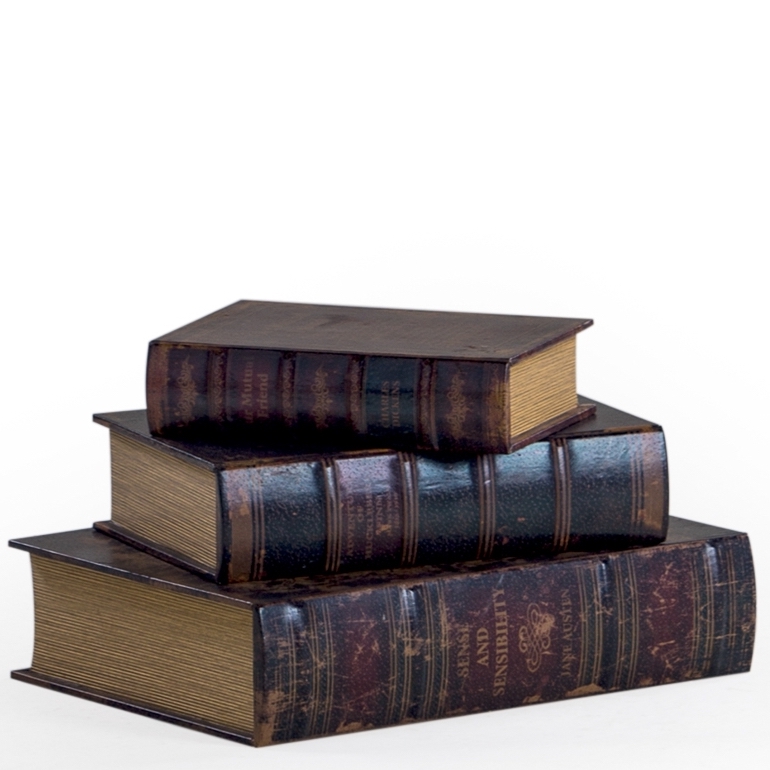 Boklåda – Sense and Sensibility, Jane Austen stor 36x9x28cm - 2