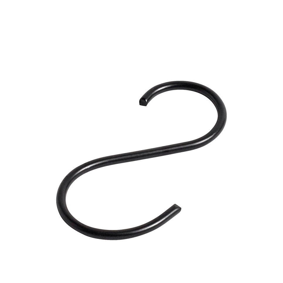 S-krok Slim i järn – svart 10,5x4,5cm