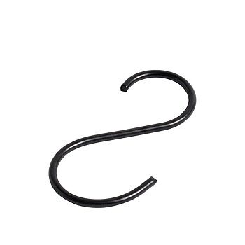 S-krok Slim i järn – svart 10,5x4,5cm