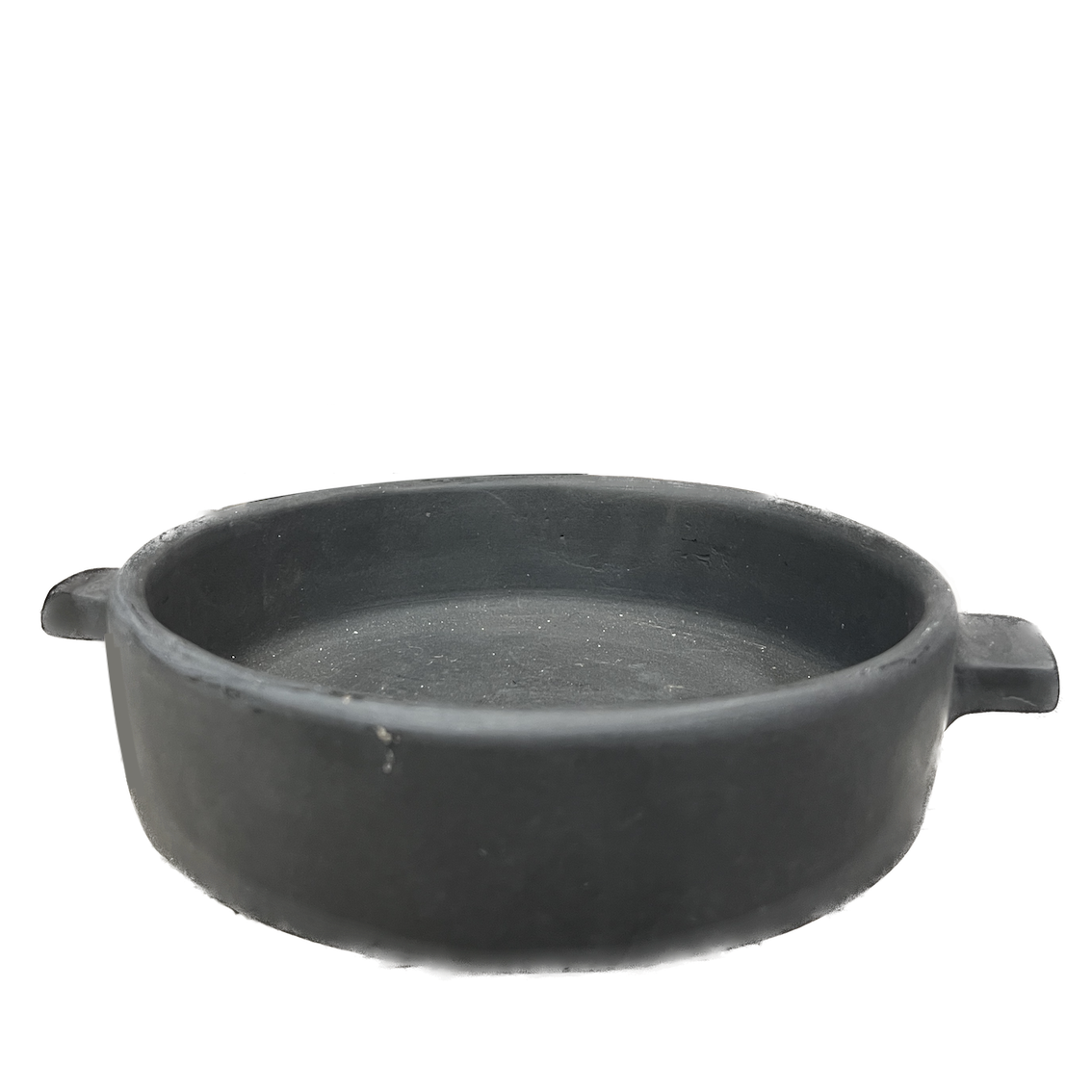 Skål / Fat i svart keramik Ø:21,5cm - 4