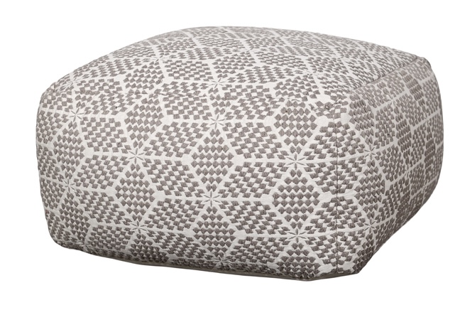 Loungepuff i stjärnmönster - 4