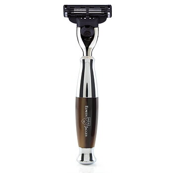 Rakhyvel Mach3 Razor Diffusion 36 – krompläterad med hornimitation
