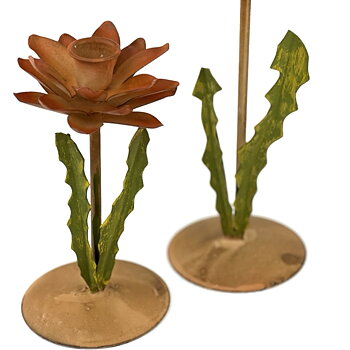 Ljusstake Dandi i järn - liten H:17cm