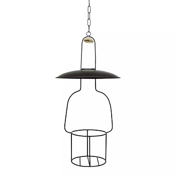 Fotogenlampa RAK STOR i svart H:30cm