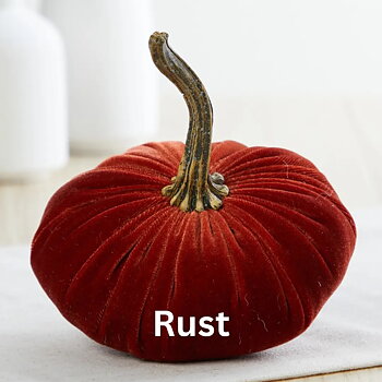 Sammetspumpa Liten Rost - Handgjord Ø≈12,7cm