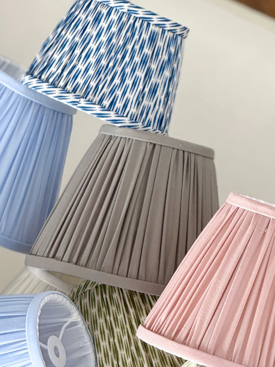 Lampskärm Clouded Taupe Stor – till portabla bordslampor - 2