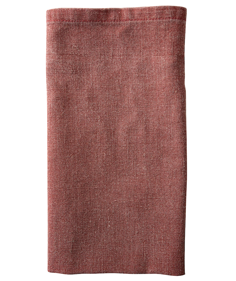 Tygservett RED DANIELA oxblod 45x45cm, ASHLEY