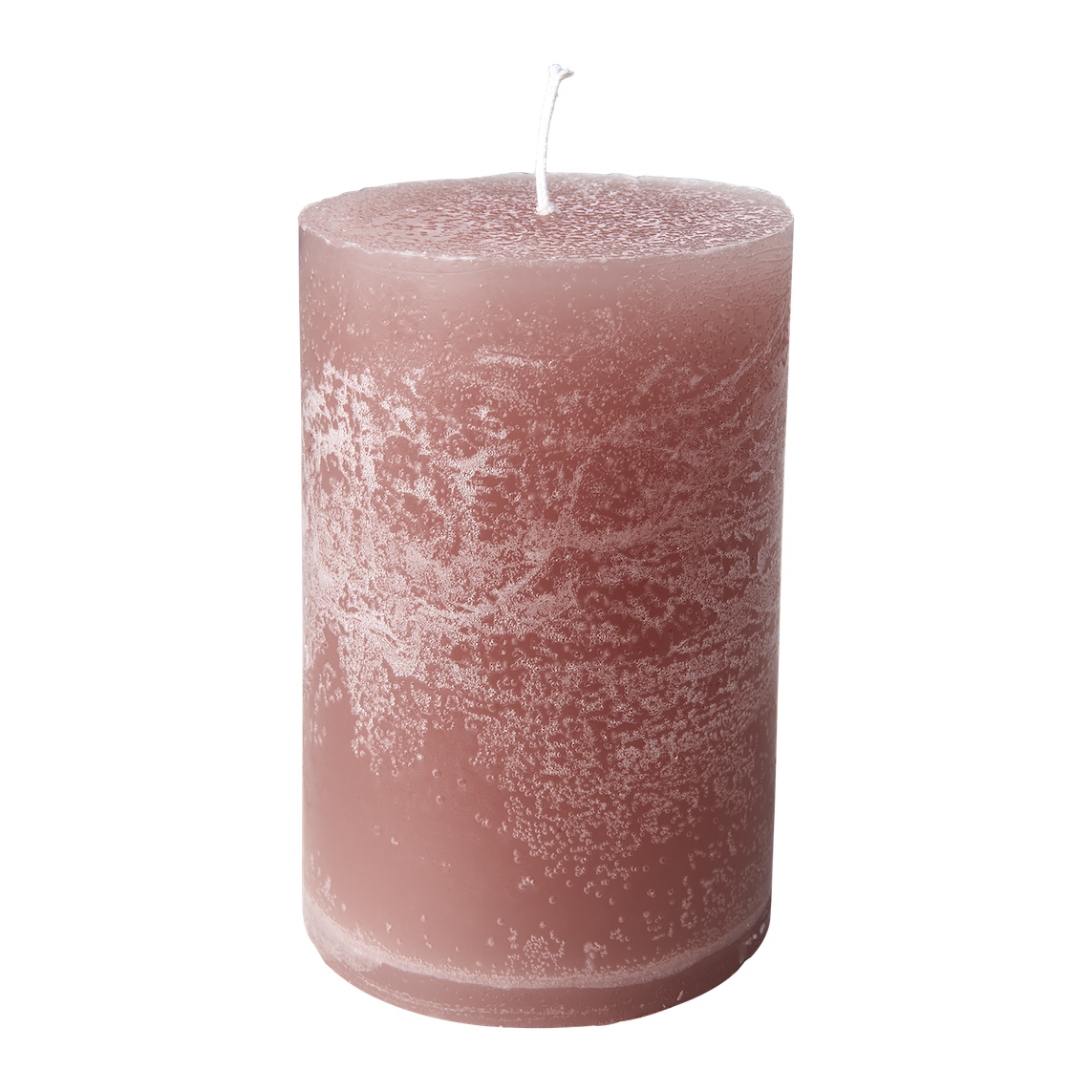 Blockljus COTÉ NORD Dimrosa Ø10XH15CM 100H