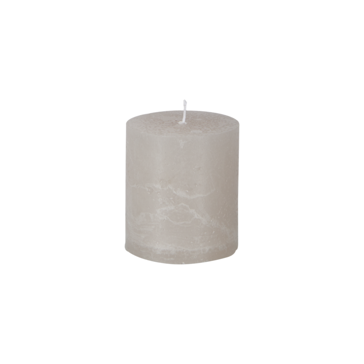 Blockljus COTÉ NORD Ljusgrå Ø7XH7,5CM 25H