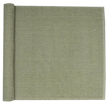 Löpare KALLE Recycled OEKO-TEX® – Grön & Linne 45X140cm