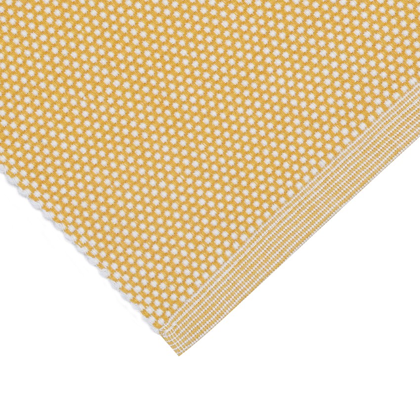 Löpare KALLE Recycled OEKO-TEX® – Gul & Beige 45X140cm - 2