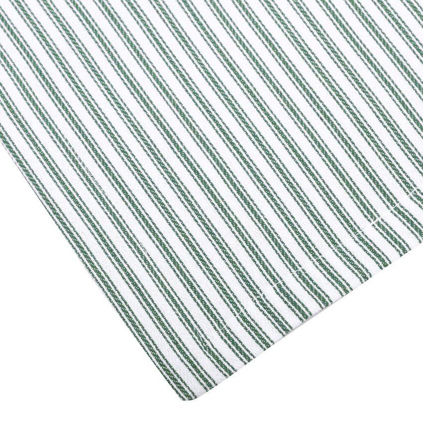 Bordsduk LINA Recycled OEKO-TEX® – Grön & Vit 140x250cm - 2