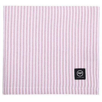 Bordsduk LINA Recycled OEKO-TEX® – Rosa & Vitt 140x250cm