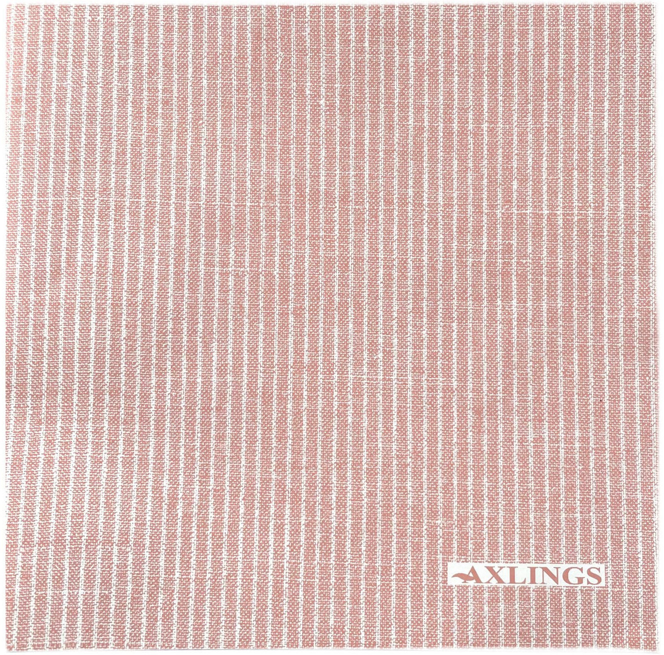 Servetter Middag med linnekänsla kritstreck Dusty Pink 50-pack!
