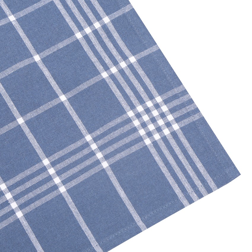 Kökshandduk Classic – Recycled OEKO-TEX® Grå/Blå & Vit 50x70cm. Fyra olika mönster, Pris/st - 2