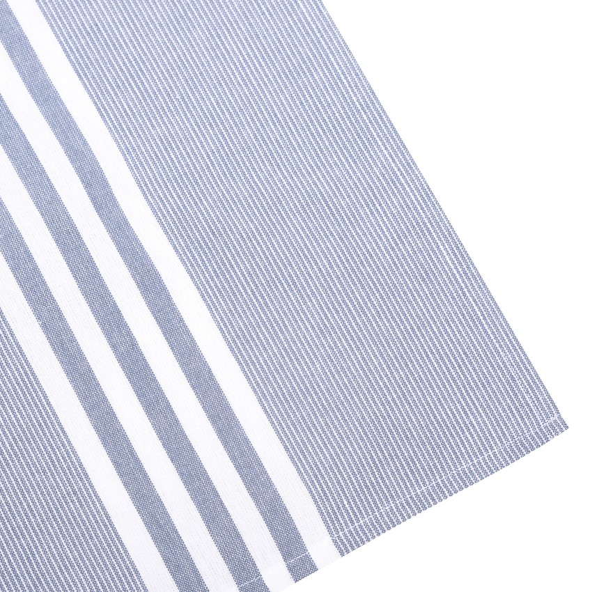 Kökshandduk Classic – Recycled OEKO-TEX® Grå/Blå & Vit 50x70cm. Fyra olika mönster, Pris/st - 6