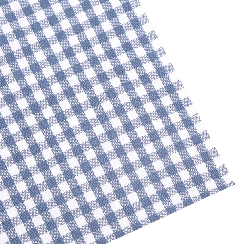 Kökshandduk Classic – Recycled OEKO-TEX® Grå/Blå & Vit 50x70cm. Fyra olika mönster, Pris/st - 5