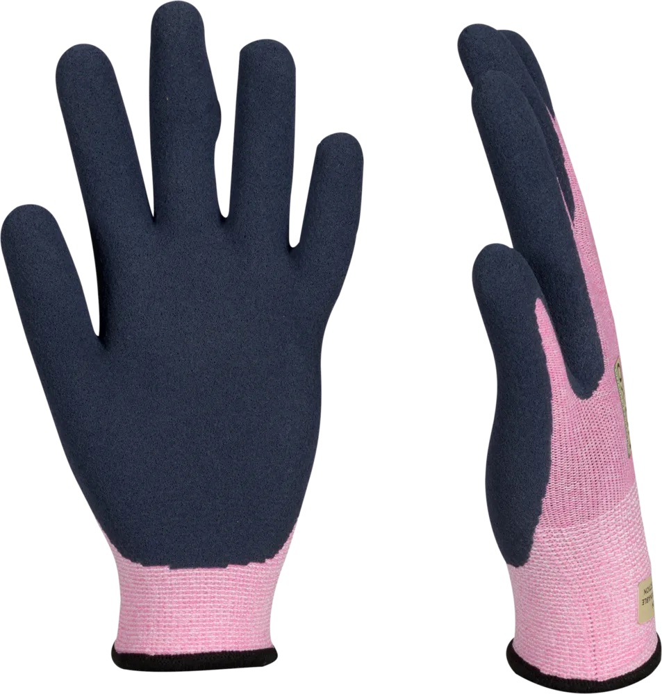 Trädgårdshandske OX-ON Recycle Junior OEKO-TEX® – Pink - 6