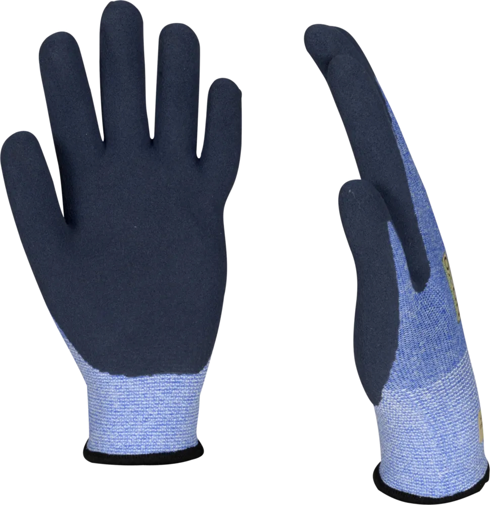 Trädgårdshandske OX-ON Recycle Junior OEKO-TEX® – Blue - 7