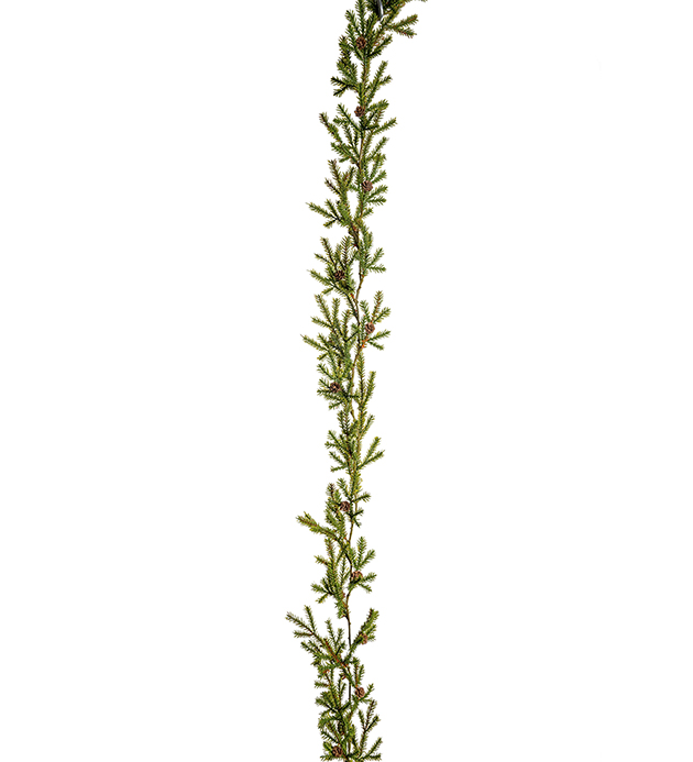 Girlang gran med kottar 140cm