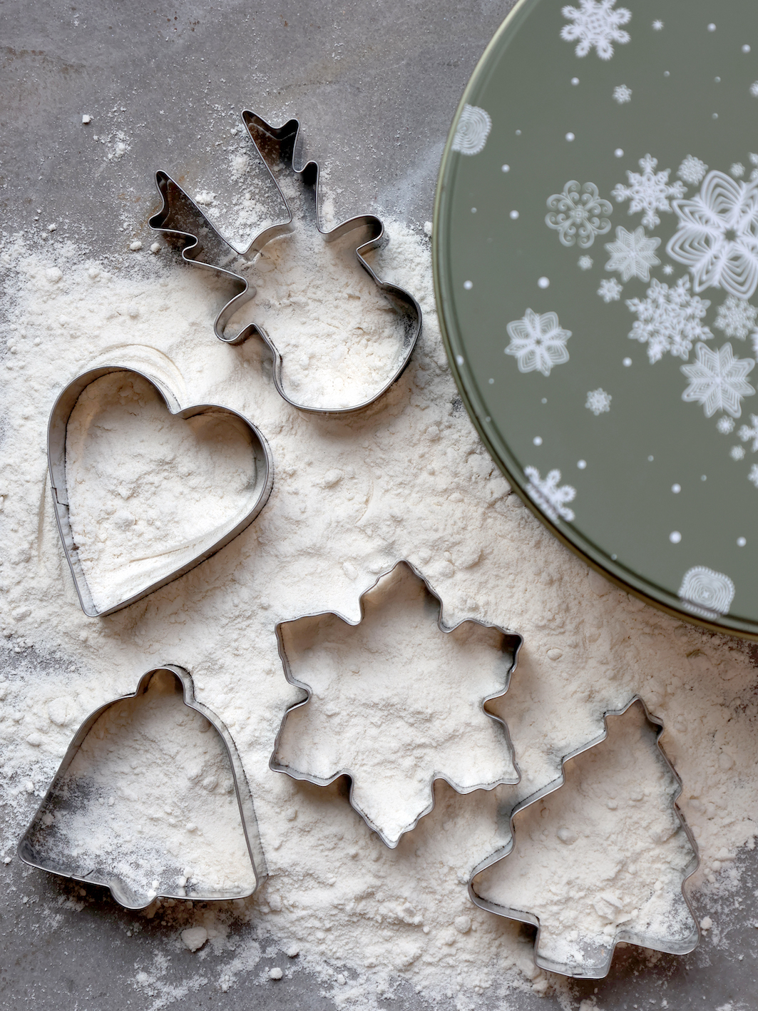 Pepparkaksformar i rostfritt stål – tre stycken i ett set - 7