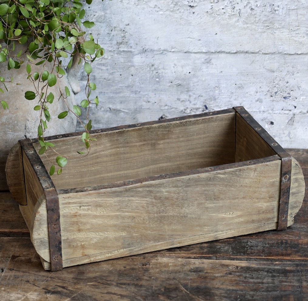 MURSTENSFORM I TRÄ, LITEN TRÄLÅDA UNIK 15x31cm - 11