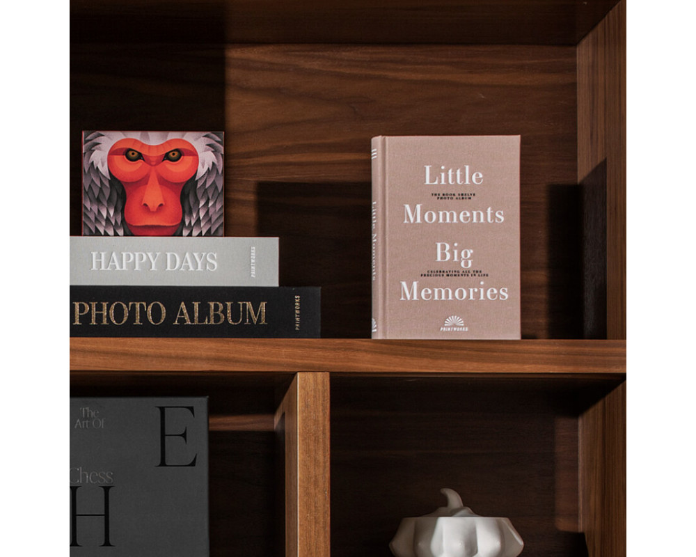 Fotoalbum "Little Moments, Big Memories" – 40 benvita sidor 20,5x14,3cm - 4