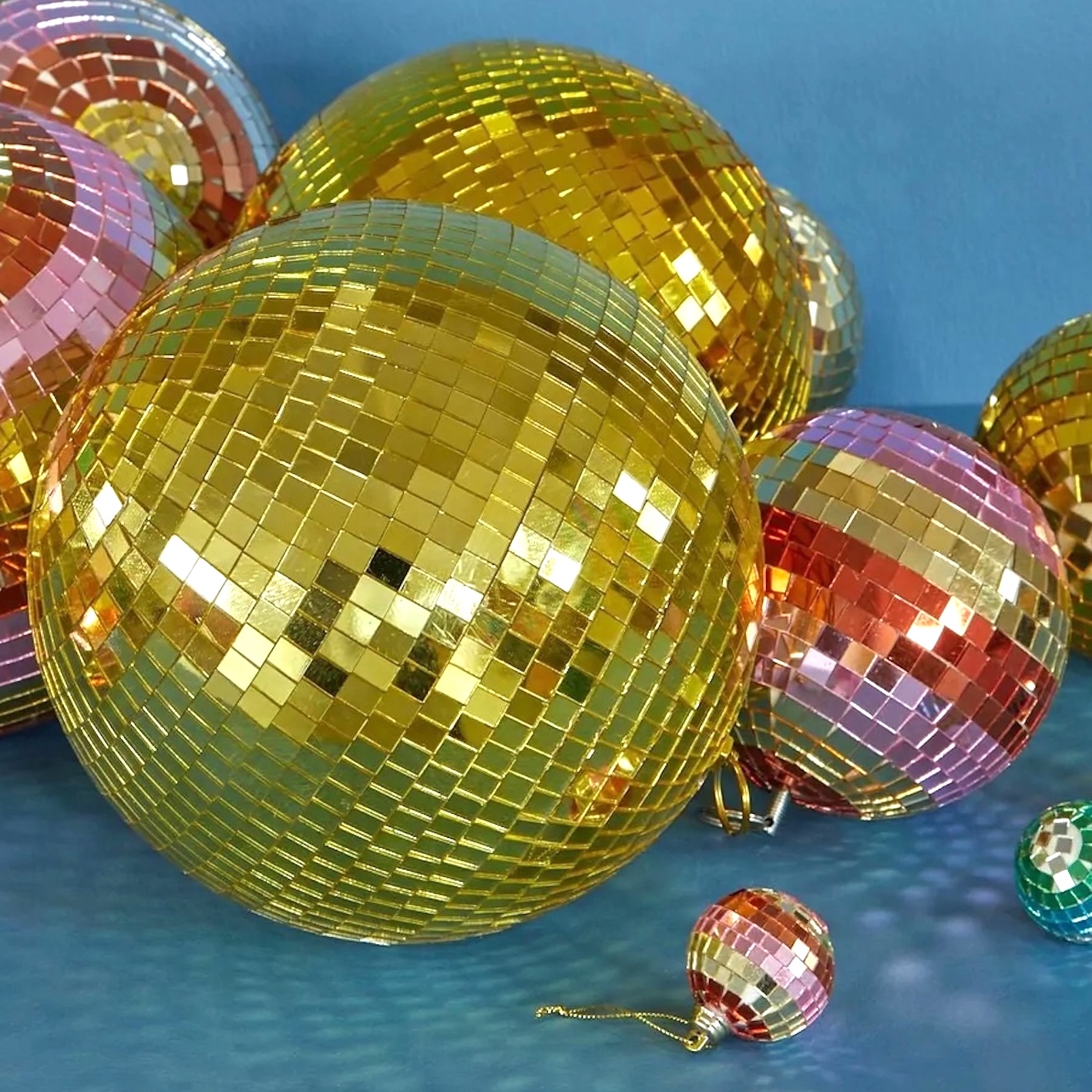 Discokula – guld, Stor Ø:29cm
