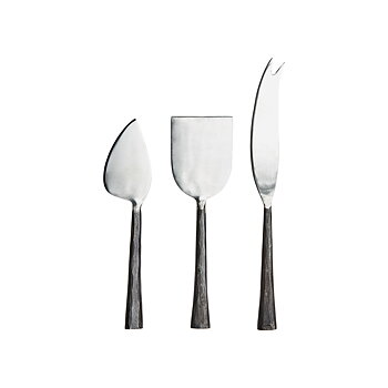 Set med ostknivar ODIN i stål & smide 3-pack