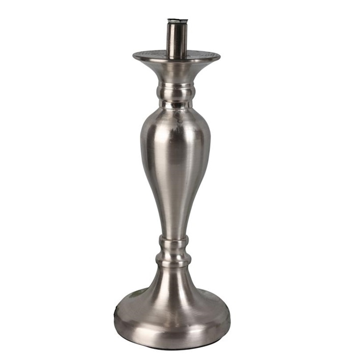 LAMPFOT ZEBRA I BORSTAD SILVER&nbsp;H30 cm - 2