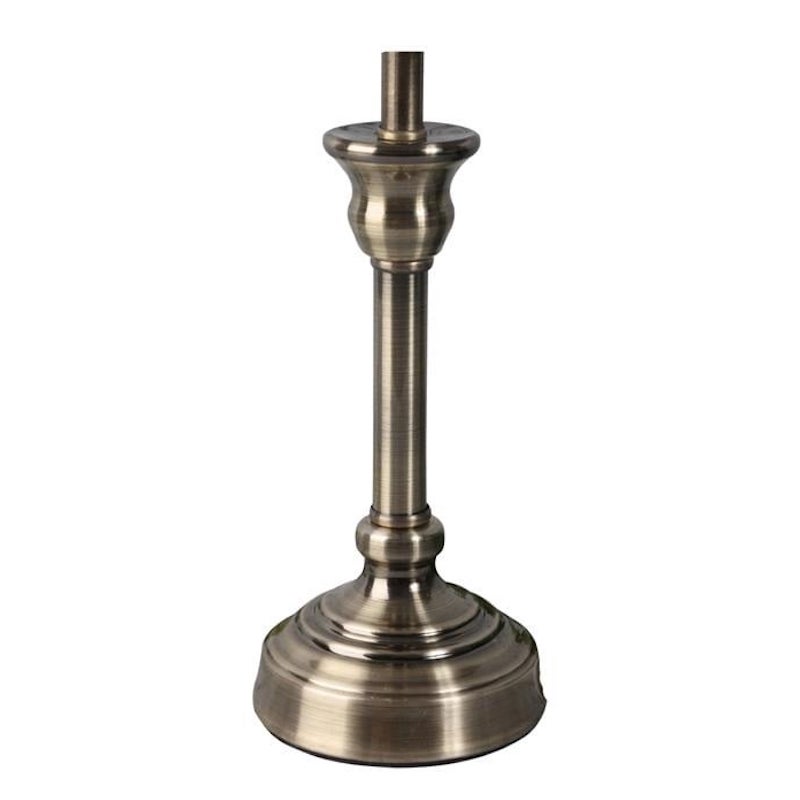 Lampfot PINE Antikbehandlad Guld H:26 cm - 2