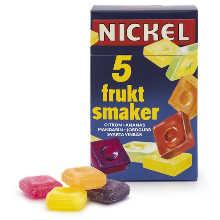 NICKEL FRUKT i retroask 100g