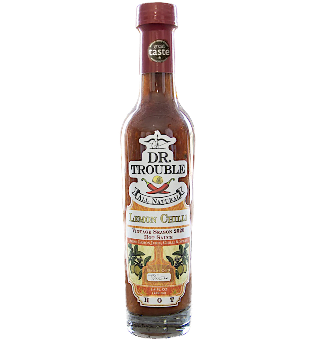 Lemon Chilli HOT – stark chilisås med citronsaft i s.f. vinäger 250ml