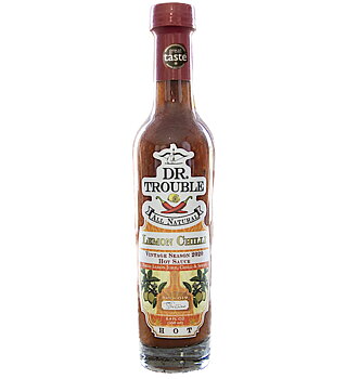 Lemon Chilli HOT – stark chilisås med citronsaft i s.f. vinäger 250ml