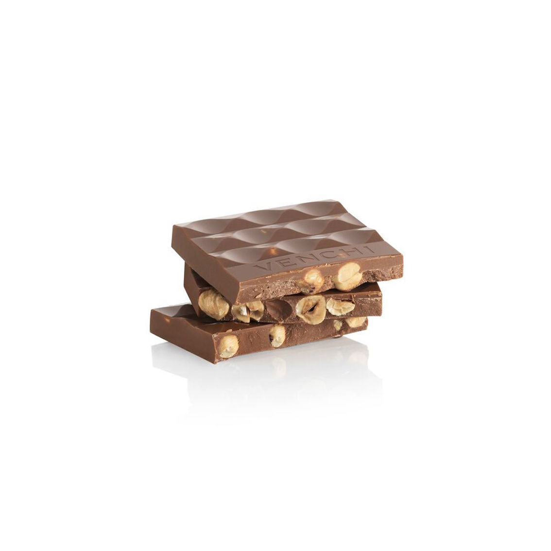 VENCHI NOCCIOLATA LATTE – MJÖLKCHOKLAD MED HELA HASSELNÖTTER 100G - 2