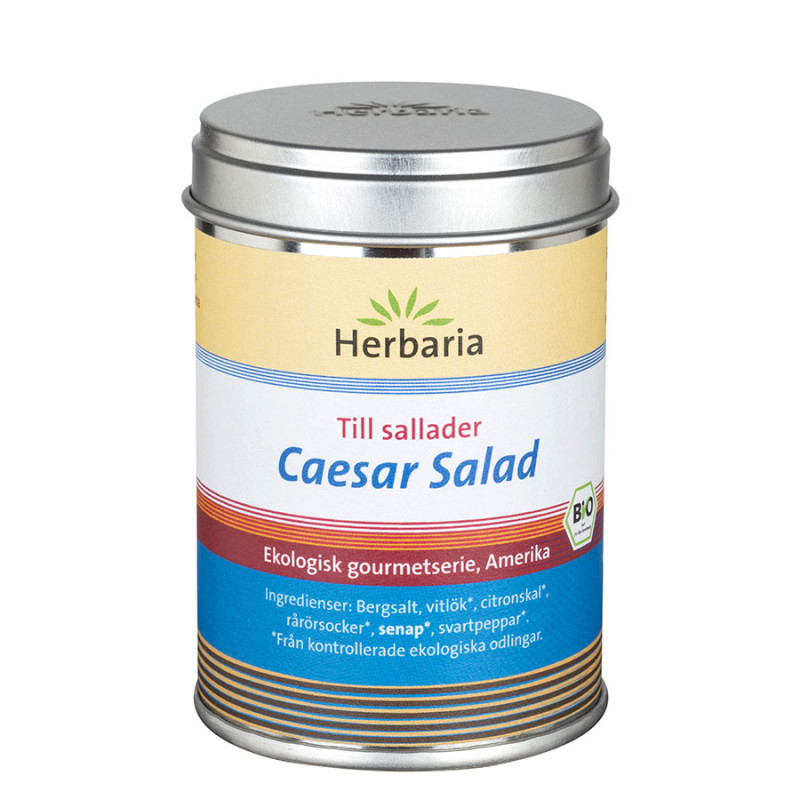 Herbaria Caesar Salad – kryddblandning EKO 120g