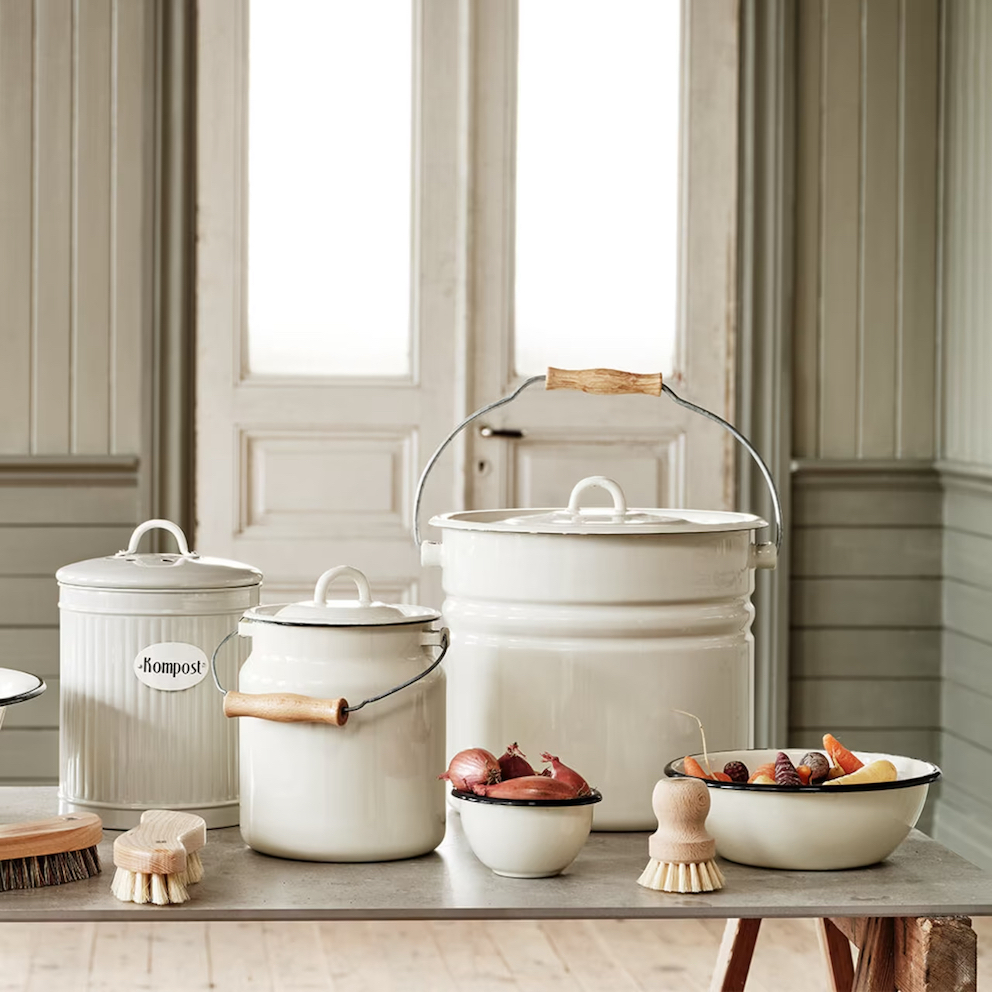 Skål Emils Emalj Offwhite 0,6L Ø:16,5cm - 3