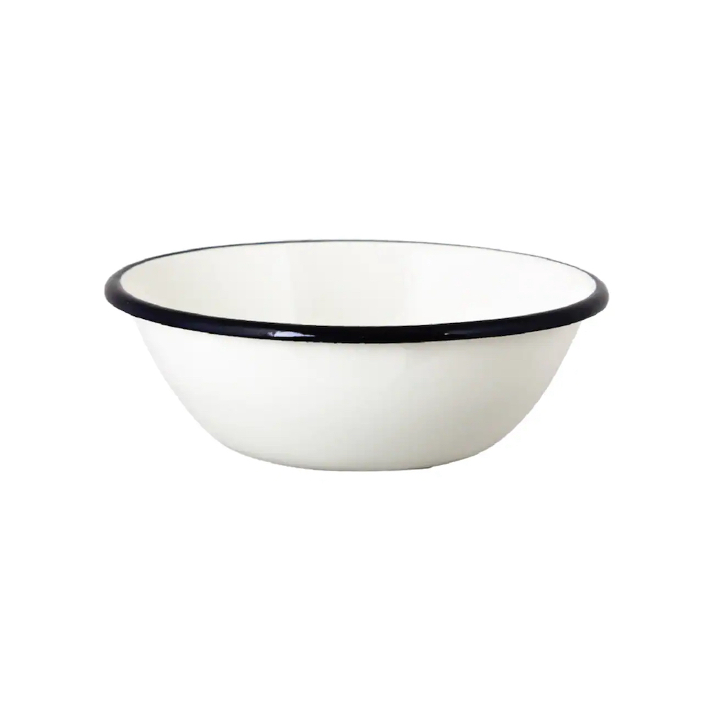 Skål Emils Emalj Offwhite 0,6L Ø:16,5cm