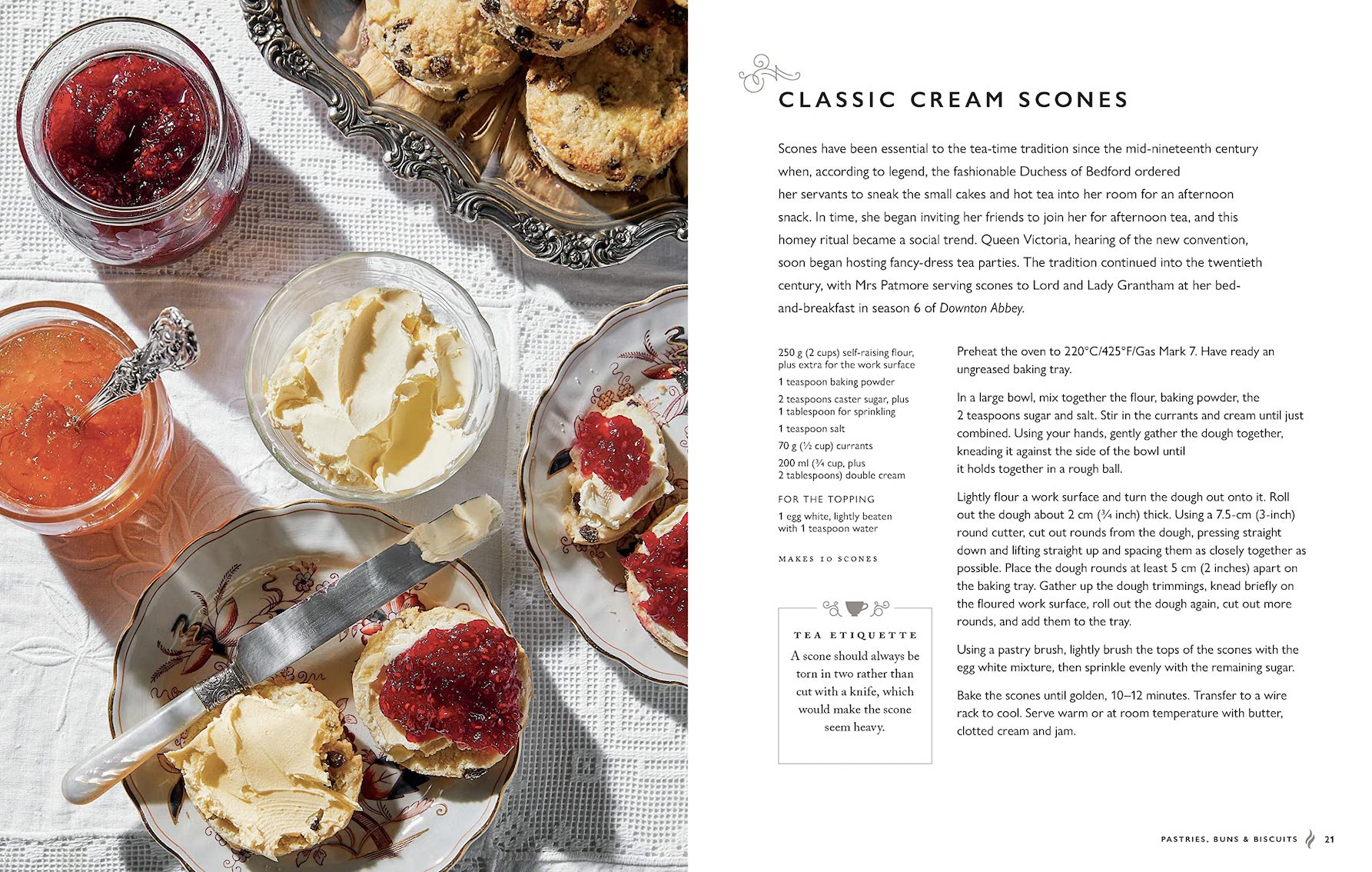Downton Abbey – Afternoon Tea Cookbook (Eng) - 12