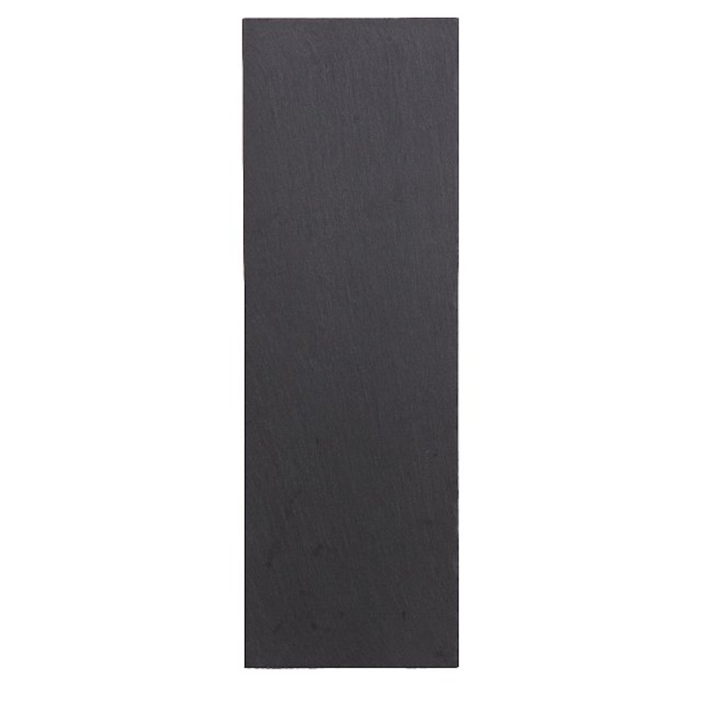 Serveringsfat / Ljusfat Ebony i skiffer med rak kant 45x15cm - 2