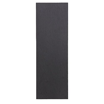 Serveringsfat / Ljusfat Ebony i skiffer med rak kant 45x15cm