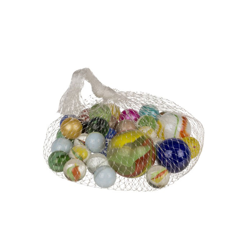 Spelkulor i påse – glaskulor 250g - 3