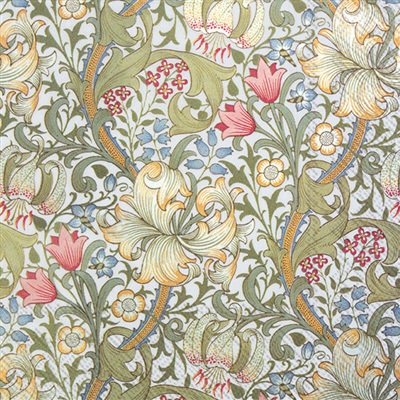 SERVETTER KAFFE V&A GOLDEN LILY WHITE